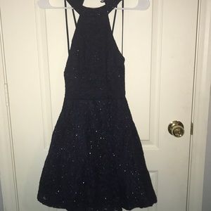 Macy blue dress